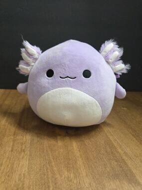 Squishmallows Monica the Axolotl Purple 7” Plush KellyToy